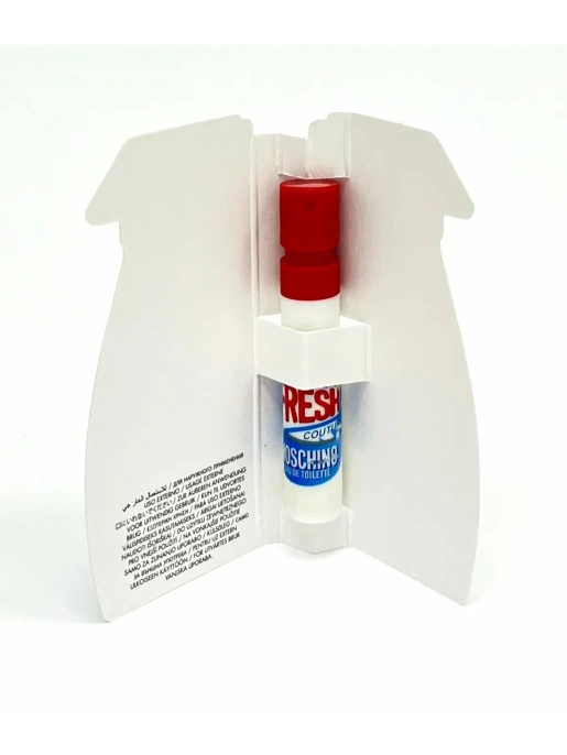 Пробник Оригинал MOSCHINO Fresh Couture Свежесть В Аромате 1 ml