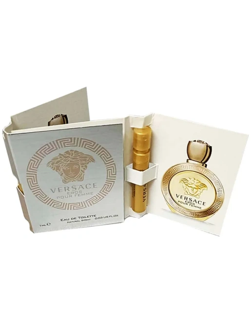 Пробник Оригинал VERSACE Eros Pour Femme Eau De Toilette 1 ml
