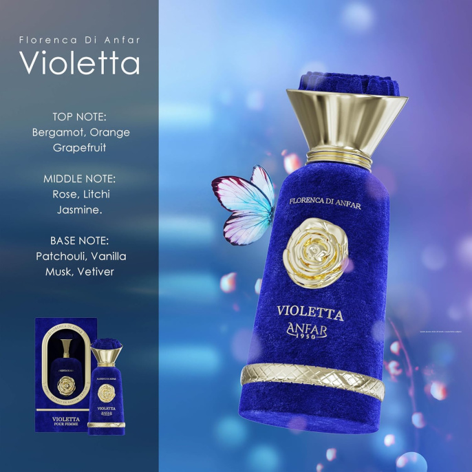 Anfar 1950 - Violetta Eau de Parfum, 100 ml 