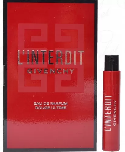 Пробник Оригинал GIVENCHY L'Interdit Rouge Ultime Eau De Parfum 1 ml