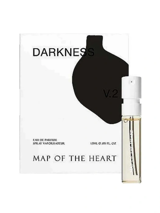 Пробник Оригинал Map Of The Heart V.2 Darkness Eau De Parfum Темное Сердце 2 ml