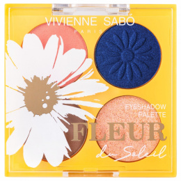 Тени палетка Vivienne Sabo Fleur du Soleil тон 02