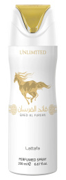 Дезодорант Lattafa Qaed Al Fursan Unlimited 200 ml