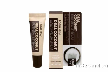 Купить оптом Увлажняющий бальзам для губ с маслом кокоса FarmStay Real Coconut Essential Lip Balm с оптового склада