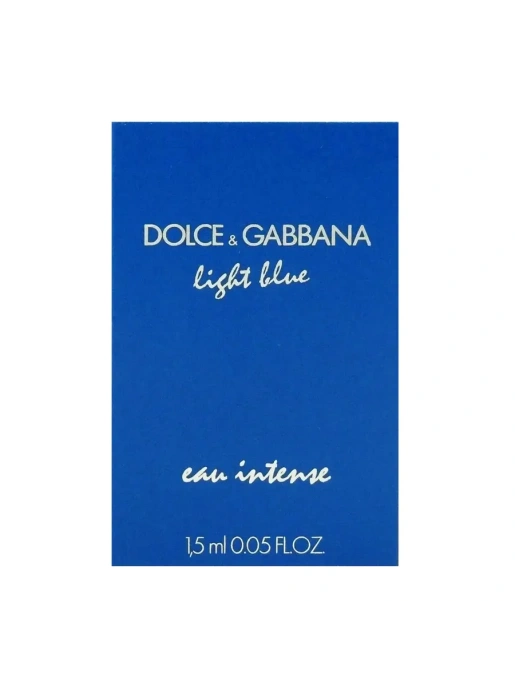 Пробник Оригинал Dolce&Gabbana Light Blue Eau Intense 1.5 ml