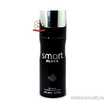 картинка Дезодорант Fragrance World Smart Black 200 ml духи от оптового интернет магазина MisterSmell