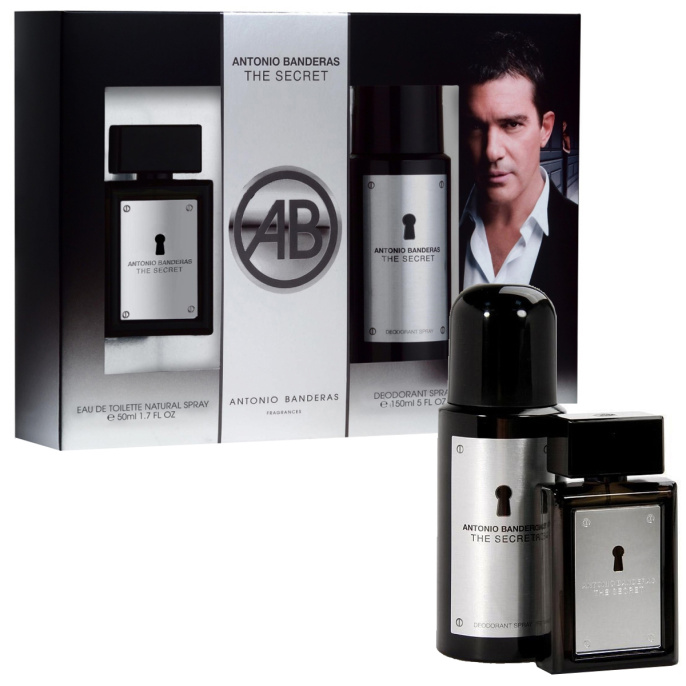Набор оригинал Antonio Banderas The Secret For Men (100ml+150mlDeo)