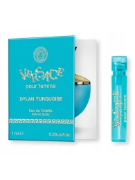 Пробник Оригинал VERSACE Pour Femme Dylan Turquoise Бирюза 1 ml